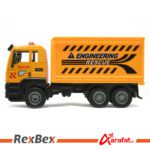Alloy Trailer, Super Trailer, Pull back alloy model car, children's toys, - Image 3