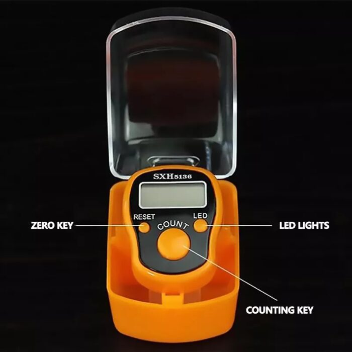 Digital Tasbih Electric Digital Display with LED Light Color Random - Image 5