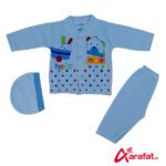 Galaxy Kids Hello Newborn Baby Suit Unisex - Image 4