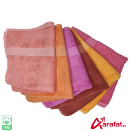 Bath Towel Cotton 1 Pcs 24 x 48 Inch- Multi-Color