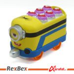 Toys Minion DESPICABLE ME 3 Metal Die Cast with Magnet Train assorted single unit Action for Kids Yellow, Blue - Image 2