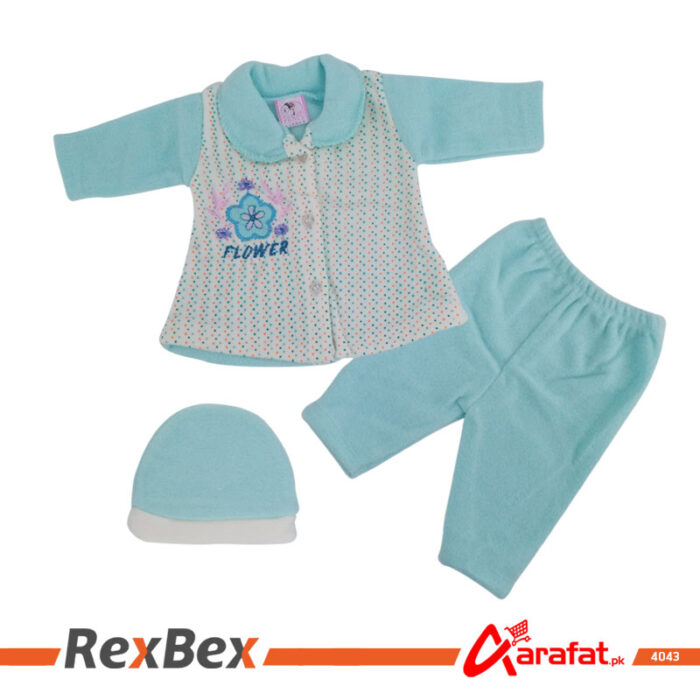 4043-5 Fancy Flower Zero Size suits For Baby Girl - Image 1