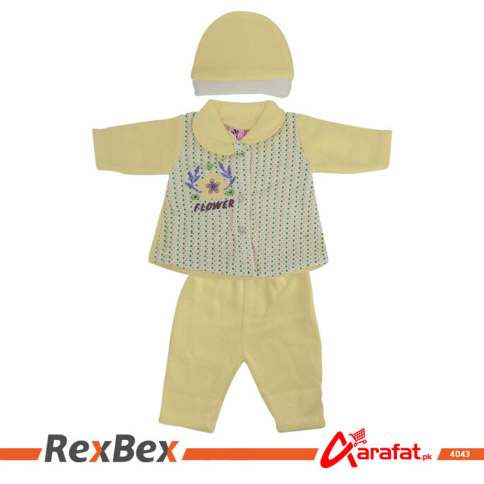 Fancy Flower Zero Size suits For Baby Girl - Image 2