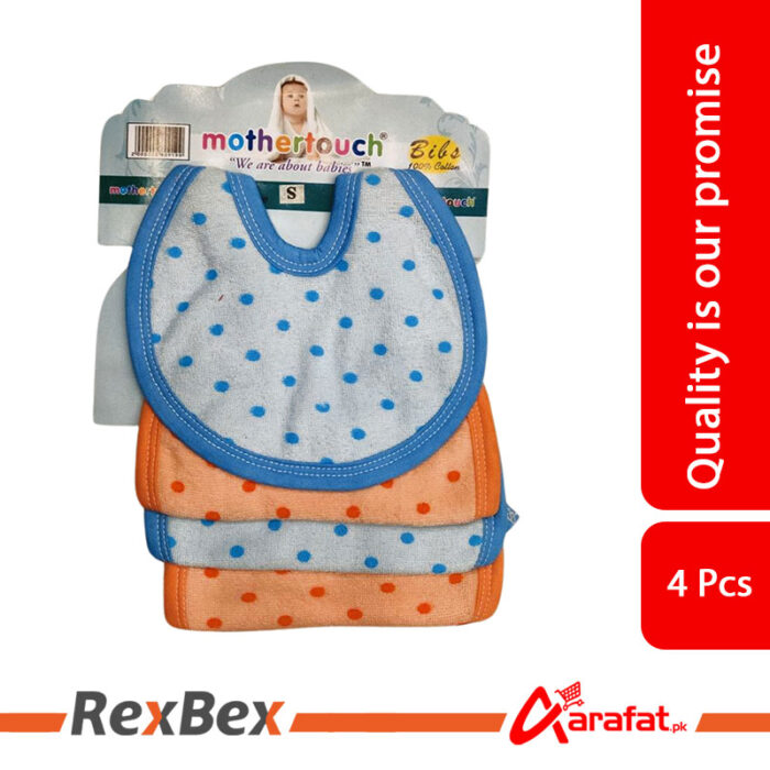 Baby Towel Bibs 4 pcs Set - Image 3
