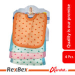 Baby Towel Bibs 4 pcs Set - Image 2