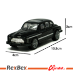 10.5CM Black color 1:43 Scale Toy Car Metal Alloy Pull Back Diecast Classical Car Vehicles Model Children Kids Collection Toys