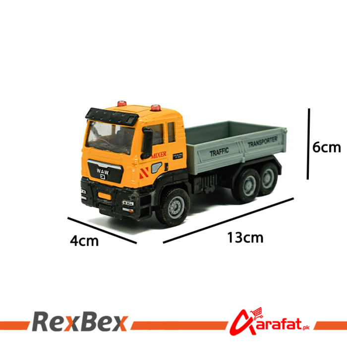 Sliding Alloy construction work vehicles Model Children Toys Pull back construction work trucks. - Image 2