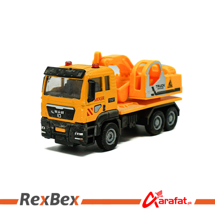 Sliding Alloy construction work vehicles Model Children Toys Pull back construction work trucks. - Image 4