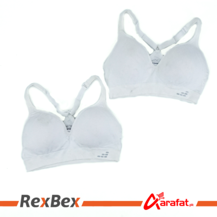 White free size bra
