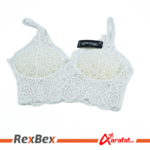 Beautiful Womens Lace Bra - Fancy Net Top Bra - Image 3