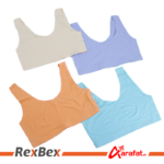 Teen Girls Soft Stretchable Training Bra - Free Size - Image 2