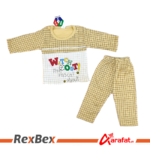 123 Garments 2 piece Baby Suits Size 2/3 Watch Out Fleece - Image 2