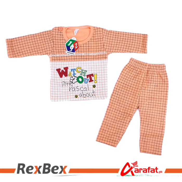 123 Garments 2 piece Baby Suits Size 2/3 Watch Out Fleece - Image 3