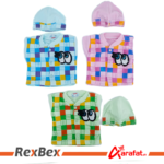 Tentex infant wear Baby Suits DOT Kids Wear Zero Size Polar Fleece Eyes