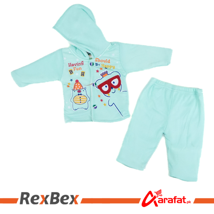 Dua Kids Wear Zero Size Baby Suits Fleece Be Happy - Image 3