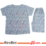 2 piece cartoon printed Night suit/sleep wear for girls - Chip n Dale Cartoon printed Night Suit - Image 2