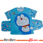 2-piece Doraemon printed Night Suit/Sleep wear for girls - Night dress and Nighty for girls - Image 3