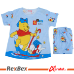 2 piece Night suit Disney Winnie the pooh Sleep wear for girls - Nighty