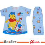 2 piece Night suit Disney Winnie the pooh Sleep wear for girls - Nighty - Image 3