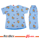 2 piece Night suit Disney Winnie the pooh Sleep wear for girls - Nighty - Image 2