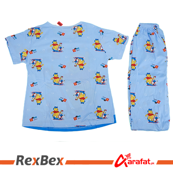 2 piece Night suit Disney Winnie the pooh Sleep wear for girls - Nighty - Image 2