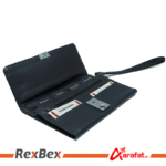 Genuine Leather Lockable Travel Wallet and Card Holder - Documents And Travelers Cheques Organizer - Image 7